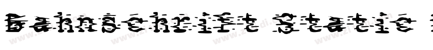 Bahnschrift Static B字体转换